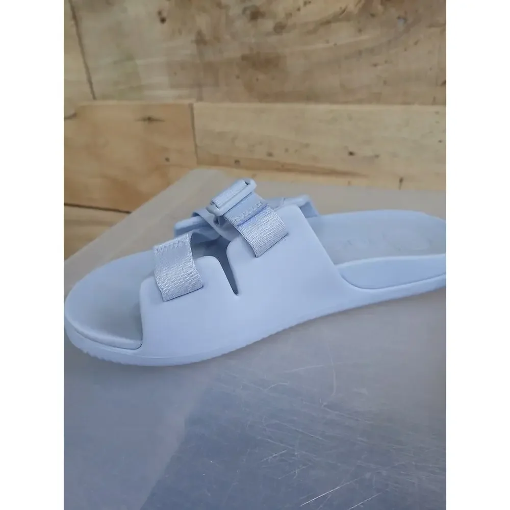 Chaco Chillos Slide Sandal periwinkle youth 5